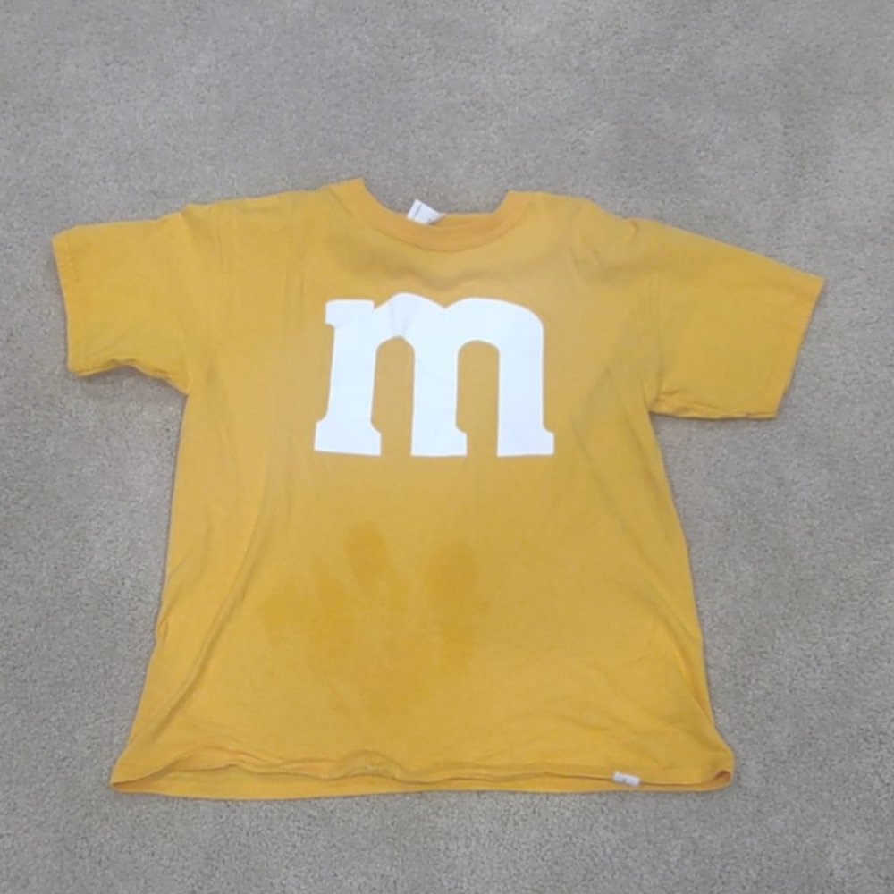 M&M Vintage Shirt Mustard Yellow